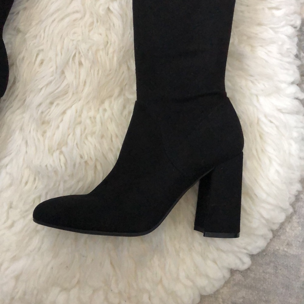 UNISA 3.5” Heel Black Over the Knee Boots - Picture 9 of 16
